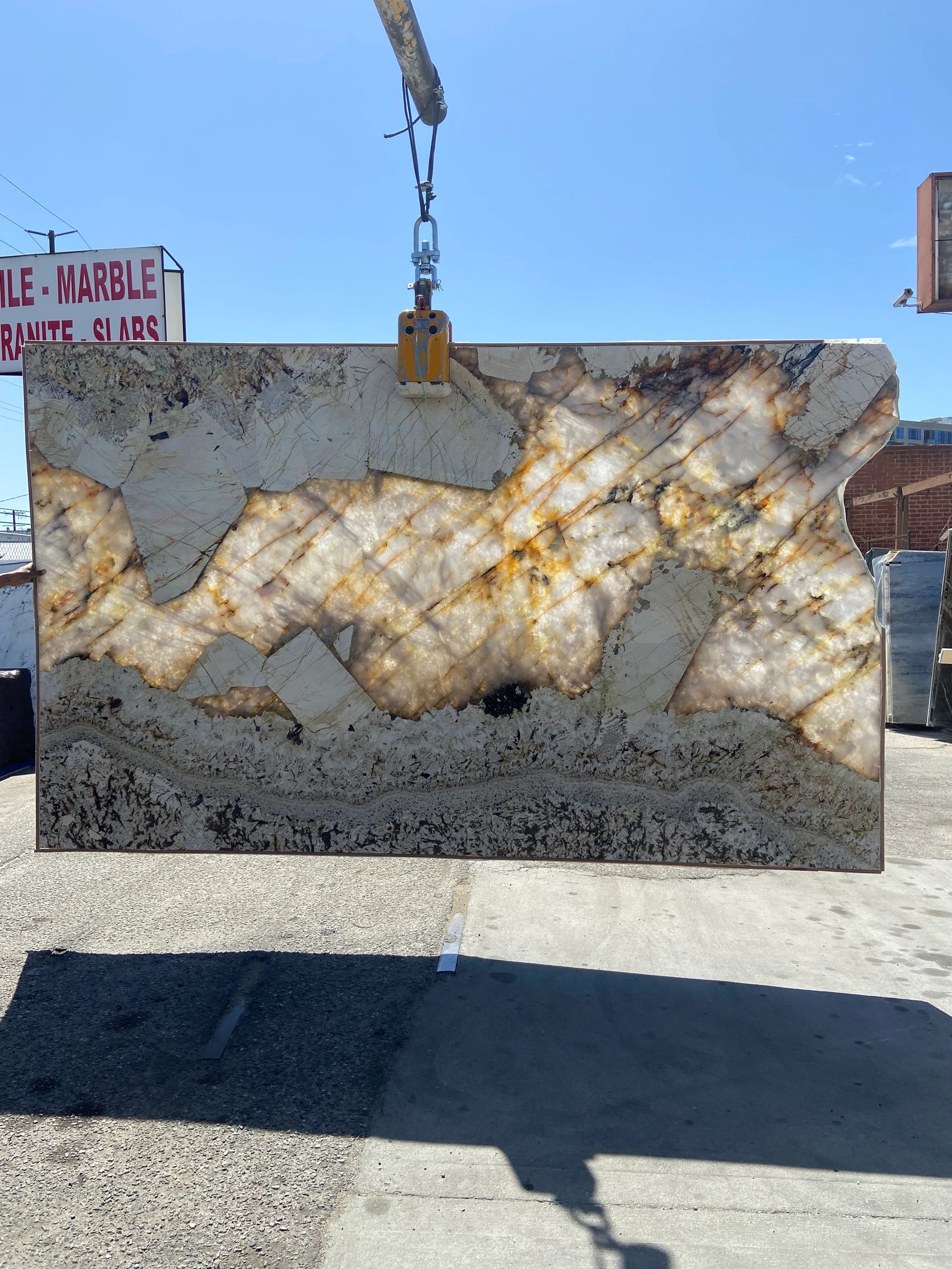 Patagonia Backlit Quartzite Natural Stone Slabs in Los Angeles
